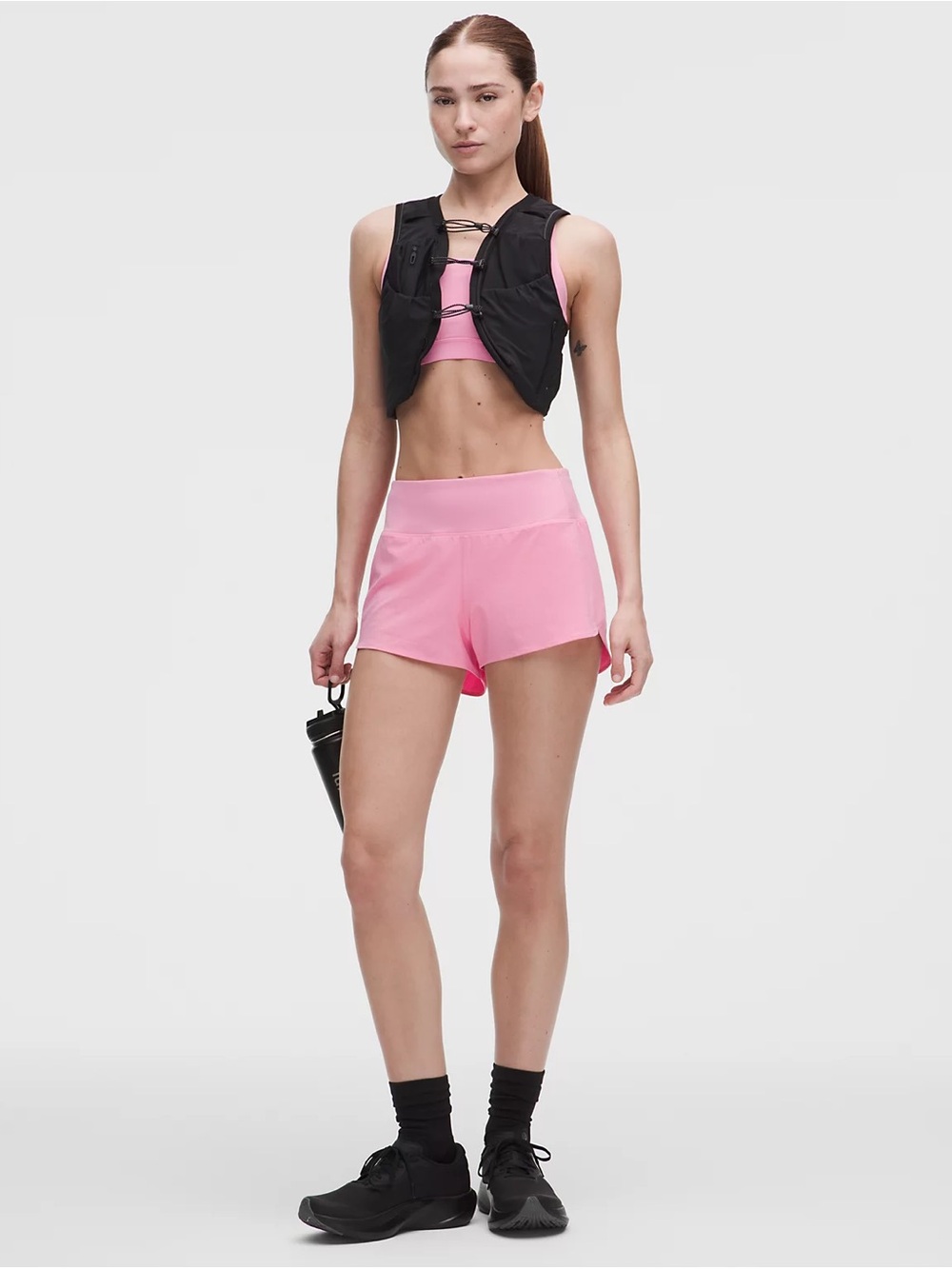 Lululemon Speed Up high rise in candy cloud NWOT